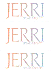 A REWARD FOR DONATIONS -- FIRST NAMES: LETTER "J"