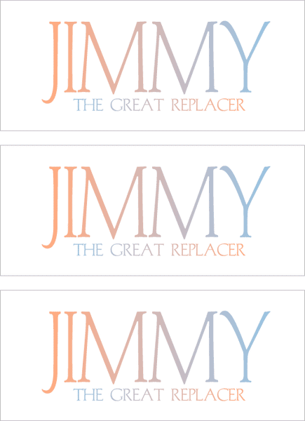 A REWARD FOR DONATIONS -- FIRST NAMES: LETTER "J"