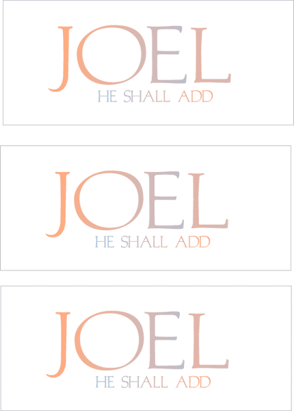 A REWARD FOR DONATIONS -- FIRST NAMES: LETTER "J"