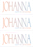 COMPATIBLE NAMES -- REWARD FOR DONATIONS: LETTER "J"