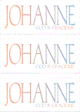 COMPATIBLE NAMES -- REWARD FOR DONATIONS: LETTER "J"