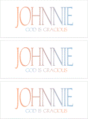 COMPATIBLE NAMES -- REWARD FOR DONATIONS: LETTER "J"
