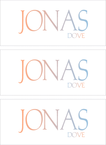 A REWARD FOR DONATIONS -- FIRST NAMES: LETTER "J"