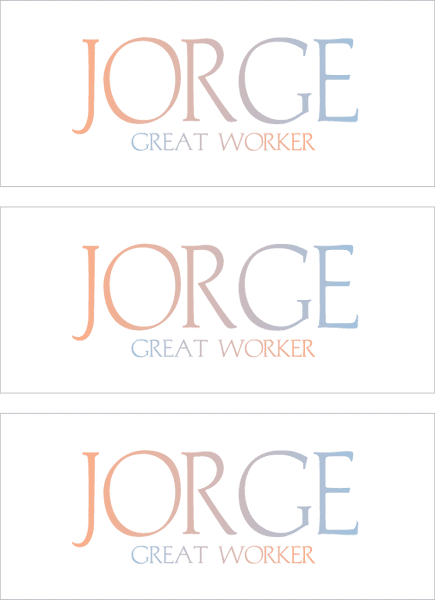 A REWARD FOR DONATIONS -- FIRST NAMES: LETTER "J"