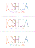 COMPATIBLE NAMES -- REWARD FOR DONATIONS: LETTER "J"