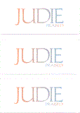 A REWARD FOR DONATIONS -- FIRST NAMES: LETTER "J"