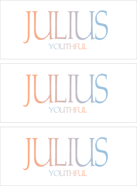 A REWARD FOR DONATIONS -- FIRST NAMES: LETTER "J"