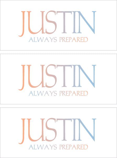 A REWARD FOR DONATIONS -- FIRST NAMES: LETTER "J"