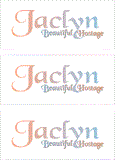 A REWARD FOR DONATIONS -- FIRST NAMES: LETTER "J"