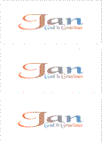 COMPATIBLE NAMES -- REWARD FOR DONATIONS: LETTER "J"
