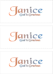 COMPATIBLE NAMES -- REWARD FOR DONATIONS: LETTER "J"