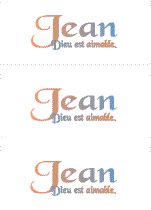 COMPATIBLE NAMES -- REWARD FOR DONATIONS: FRENCH "J, K, T"
