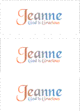 COMPATIBLE NAMES -- REWARD FOR DONATIONS: LETTER "J"
