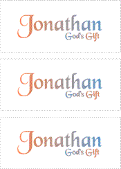 COMPATIBLE NAMES -- REWARD FOR DONATIONS: LETTER "J"