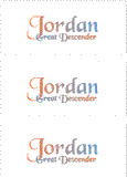 COMPATIBLE NAMES -- REWARD FOR DONATIONS: LETTER "J"