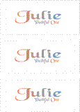 A REWARD FOR DONATIONS -- FIRST NAMES: LETTER "J"