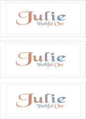 A REWARD FOR DONATIONS -- FIRST NAMES: LETTER "J"