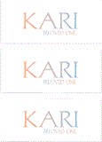 A REWARD FOR DONATIONS: FIRST NAME: LETTER "K"