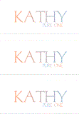 A REWARD FOR DONATIONS: FIRST NAME: LETTER "K"