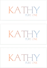 A REWARD FOR DONATIONS: FIRST NAME: LETTER "K"