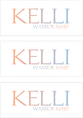 A REWARD FOR DONATIONS: FIRST NAME: LETTER "K"