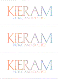 A REWARD FOR DONATIONS: FIRST NAME: LETTER "K"