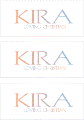 A REWARD FOR DONATIONS: FIRST NAME: LETTER "K"