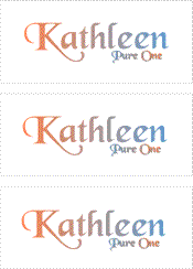 A REWARD FOR DONATIONS: FIRST NAME: LETTER "K"