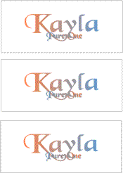 A REWARD FOR DONATIONS: FIRST NAME: LETTER "K"