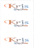 A REWARD FOR DONATIONS: FIRST NAME: LETTER "K"