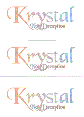 A REWARD FOR DONATIONS: FIRST NAME: LETTER "K"