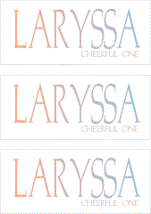 COMPATIBLE NAMES -- REWARD FOR DONATIONS: LETTER "L"