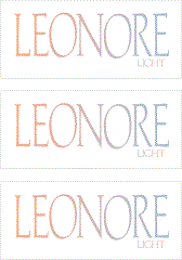 A REWARD FOR DONATIONS -- FIRST NAMES: FEMALE "L"