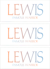 COMPATIBLE NAMES -- REWARD FOR DONATIONS: LETTER "L"