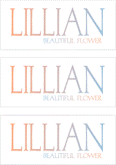 COMPATIBLE NAMES -- REWARD FOR DONATIONS: LETTER "L"
