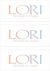 A REWARD FOR DONATIONS -- FIRST NAMES: FEMALE "L"