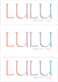 COMPATIBLE NAMES -- REWARD FOR DONATIONS: LETTER "L"
