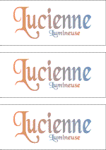A REWARD FOR DONATIONS -- FIRST NAMES: FRENCH "L"