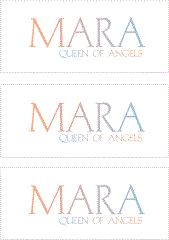 REWARD FOR DONATIONS -- FIRST NAMES: FEMALE "M"