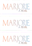 REWARD FOR DONATIONS -- FIRST NAMES: FEMALE "M"