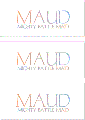 REWARD FOR DONATIONS -- FIRST NAMES: FEMALE "M"