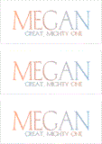 A COMPATIBLE NAME --   REWARD FOR DONATIONS: FEMALE "M"