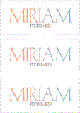 REWARD FOR DONATIONS -- FIRST NAMES: FEMALE "M"