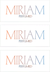 REWARD FOR DONATIONS -- FIRST NAMES: FEMALE "M"