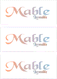 REWARD FOR DONATIONS -- FIRST NAMES: FEMALE "M"