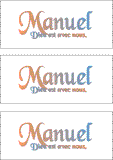 COMPATIBLE NAMES -- REWARD FOR DONATIONS: FRENCH "M"