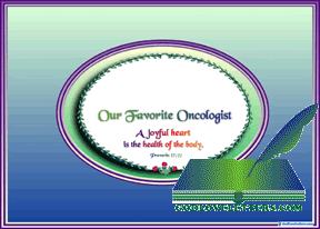 God's Loveletters Our Favorite Oncologist