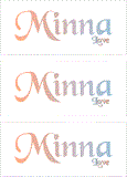 REWARD FOR DONATIONS -- FIRST NAMES: FEMALE "M"