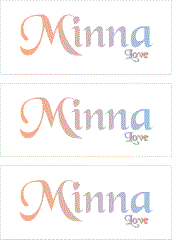 REWARD FOR DONATIONS -- FIRST NAMES: FEMALE "M"