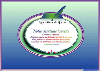 A  MUSIQUE CHANTEUSE FAVORITE